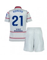 Atletico Madrid Cristian Romero #21 Tredjedraktsett Barn 2026-27 Korte ermer (+ bukser)